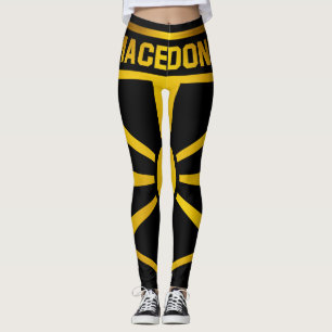 Emblem Mazedonien Leggings
