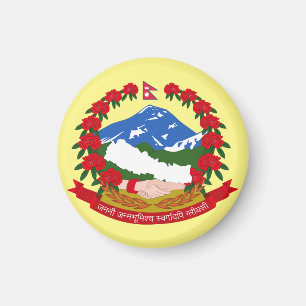 Emblem Nepals Magnet