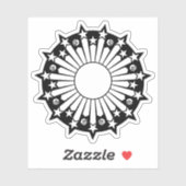 Emblem of Iran (1980) Aufkleber (Blatt)