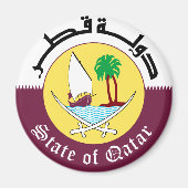 Emblem_of_Katar Magnet (Vorne)