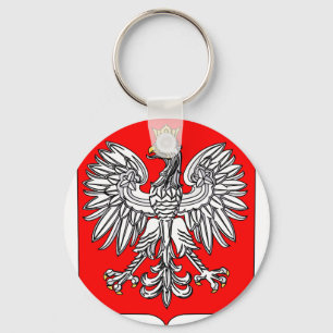 Emblem Of Poland Keychain Schlüsselanhänger