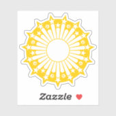 Emblem of the Islamic Republic of Iran (1980) Aufkleber (Blatt)