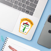Emblem of the Palestine Liberation Organization Aufkleber (Laptop mit iPhone)