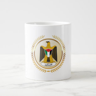 Emblem Palästinas Jumbo-Tasse
