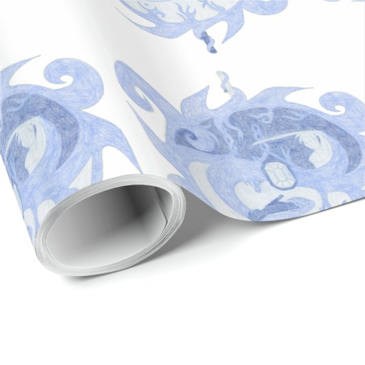 Emblem "Pfad eines Helden" Geschenkpapier (Rolleneckpunkt)