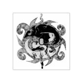 Emblem "Pfad eines Helden" Gummistempel (Prägung)