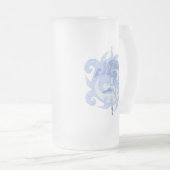 Emblem "Pfad eines Helden" Mattglas Bierglas (VorderseiteRechts)