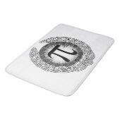 Emblem PI Badematte (Schrägansicht)