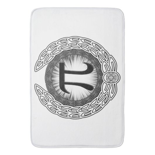 Emblem PI Badematte (Vorderseite Vertikal)