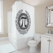 Emblem PI Duschvorhang (Beispiel)