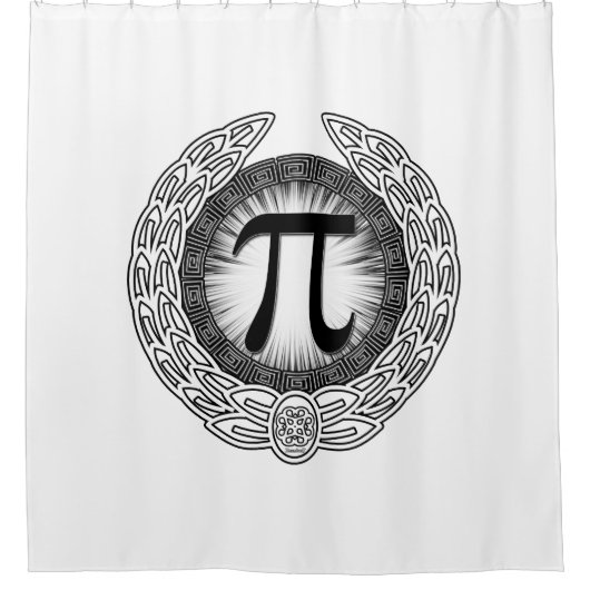 Emblem PI Duschvorhang (Vorderseite)