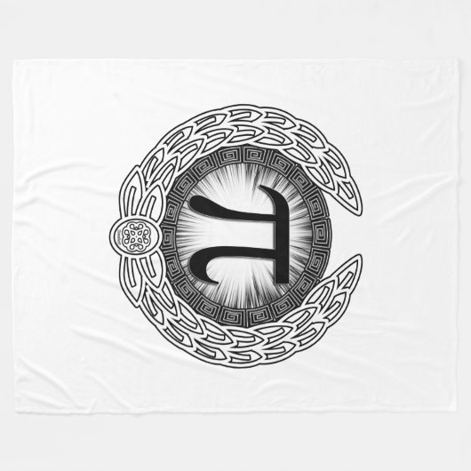 Emblem PI Fleecedecke (Vorderseite (Horizontal))