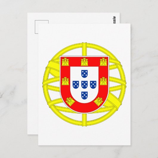 Emblem Postkarte (Vorne/Hinten)