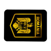 Emblem Rumänien Magnet (Horizontal)