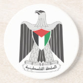 Emblem Sandstein Untersetzer (Vorne)