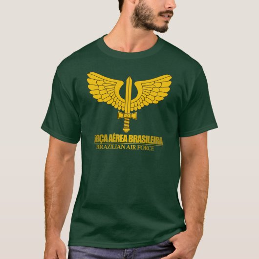 Emblem-Shirts der brasilianischen Luftwaffe T-Shirt (Vorderseite)