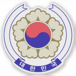 Emblem Südkoreas (1984-1997) Aufkleber