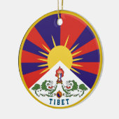 Emblem Tibets Keramik Ornament (Links)