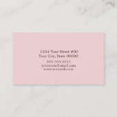 Emblem-Visitenkarte Visitenkarte (Rückseite)