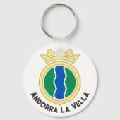 Emblem von Andorra la Vella Schlüsselanhänger (Vorderseite)