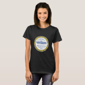 Emblem von Boston, Massachusetts T - Shirt (Vorne ganz)