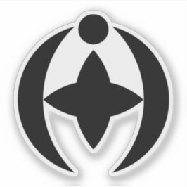 Emblem von Chiba, Chiba, Japan Aufkleber