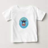 Emblem von Columbus, Ohio Baby T - Shirt (Vorderseite)