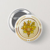 Emblem von Frankreich Button (Vorne & Hinten)