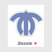 Emblem von Ichihara, Chiba, Japan Aufkleber (Blatt)