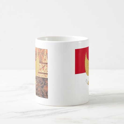 Emblem von Indonesien - Garuda Pancasila Kaffeetasse (Mittel)