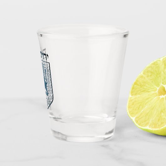 Emblem von Jerusalem Schnapsglas (Rechts)