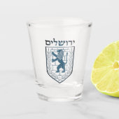 Emblem von Jerusalem Schnapsglas (Vorderseite)