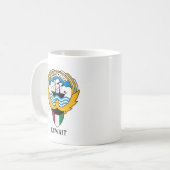 Emblem von Kuwait Kaffeetasse (Vorderseite Links)