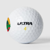 Emblem von Laos Golfball (Logo)