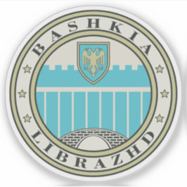 Emblem von Librazhd, Albanien Aufkleber
