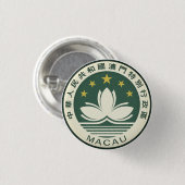 Emblem von Macau Button (Vorne & Hinten)