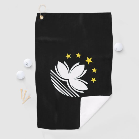 Emblem von Macau Golfhandtuch (Insitu)