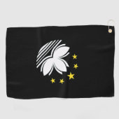 Emblem von Macau Golfhandtuch (Horizontal)