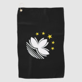 Emblem von Macau Golfhandtuch (Vorderseite)