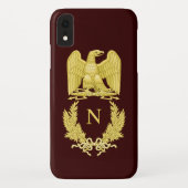 Emblem von Napoleon Bonaparte Case-Mate iPhone Hülle (Rückseite)