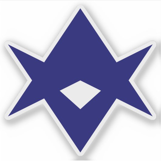 Emblem von Toyota (Koromo), Aichi, Japan Aufkleber (Vorderseite)