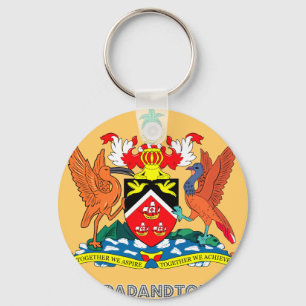 Emblem von Trinidad Schlüsselanhänger