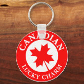 Emblema de la suerte de Canadá Schlüsselanhänger (Vorderseite)