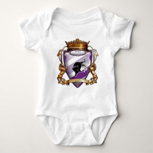 emblema poli timisoara baby strampler (Vorderseite)
