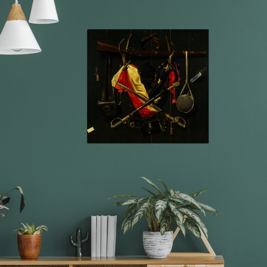 Embleme des Zivilen Krieges Alexander Pope 1888 Poster (Wohnzimmer 1)