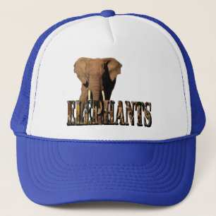 Embleme für Elefanten, Truckerkappe