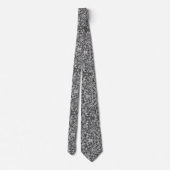 Embossed Black-Gray Krawatte (Rückseite)