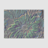 Embossed-Blume Seidenpapier (Vorderseite)