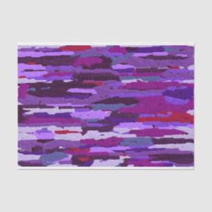 Embossed Chalk Shades Lila und rot Seidenpapier
