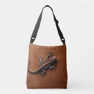 Embossed Gecko Imitation Leather Design Tragetaschen Mit Langen Trägern
